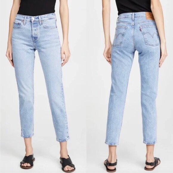 Levi's Denim - LEVIS Wedgie Icon Fit Ankle Women's Jeans Tango Light